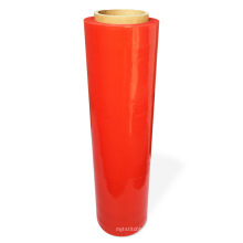 Película plástica de envoltura plástica RED PE para embalaje y protección de paletas